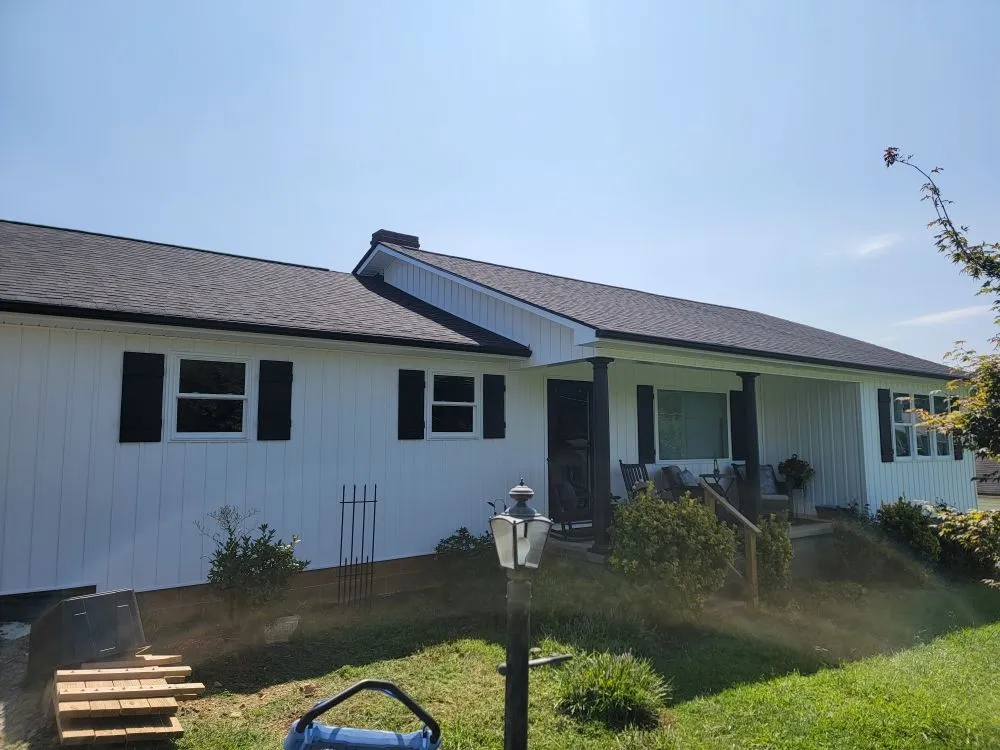 Expert storm damage roof repair with free inspection in Pinnacle, NC by Mark Hiatt Construction