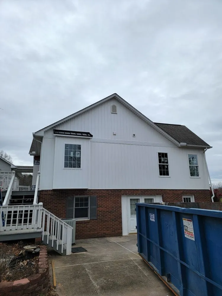 Emergency roof installation with free inspection in Pinnacle, NC by Mark Hiatt Construction