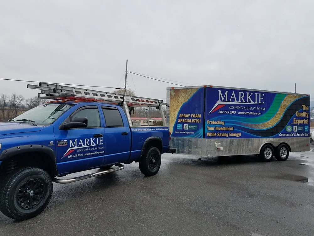 Slide of Markie Roofing & Spray Foam