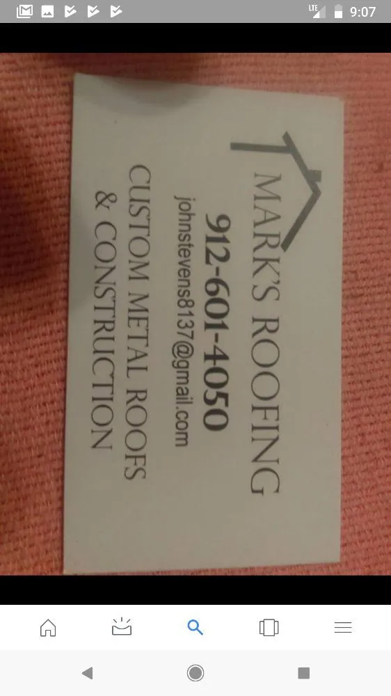 Slide of Marks Metal Roofing