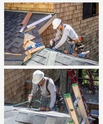 Marshall Builders USA / M B Roofing USA Logo