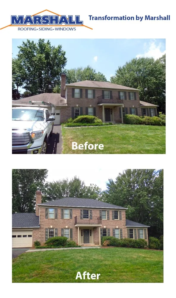 Slide of Marshall Roofing Siding & Windows