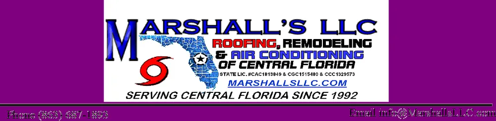 Slide of Marshall's Air Conditioning & Roofing