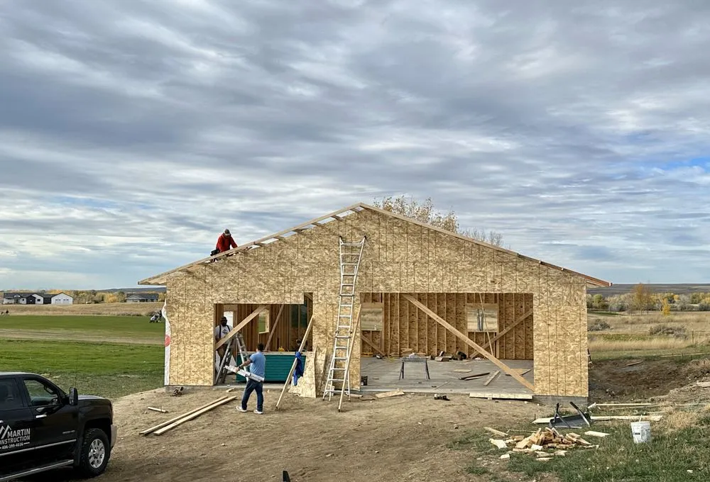 Slide of Martin Construction