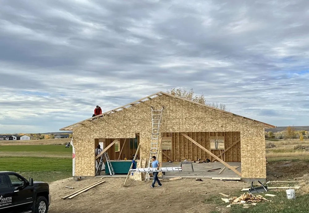 Slide of Martin Construction