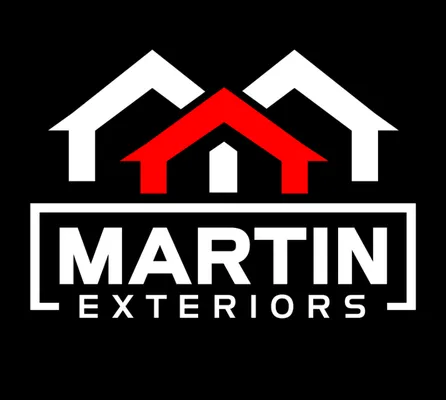 Martin Exteriors Roofing & Siding Logo