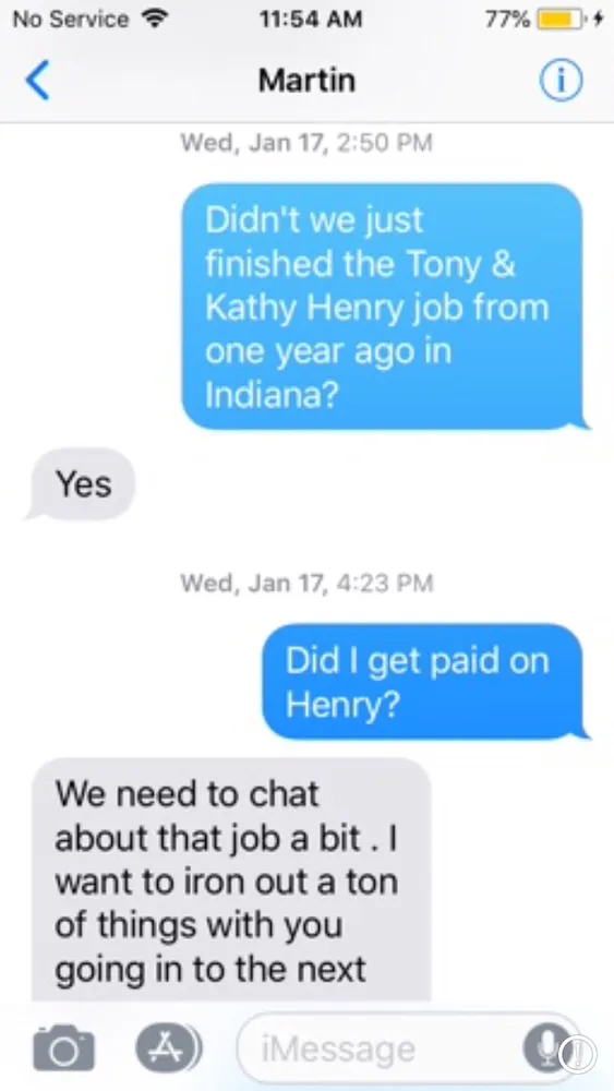 Slide of Martin Ran Restorations