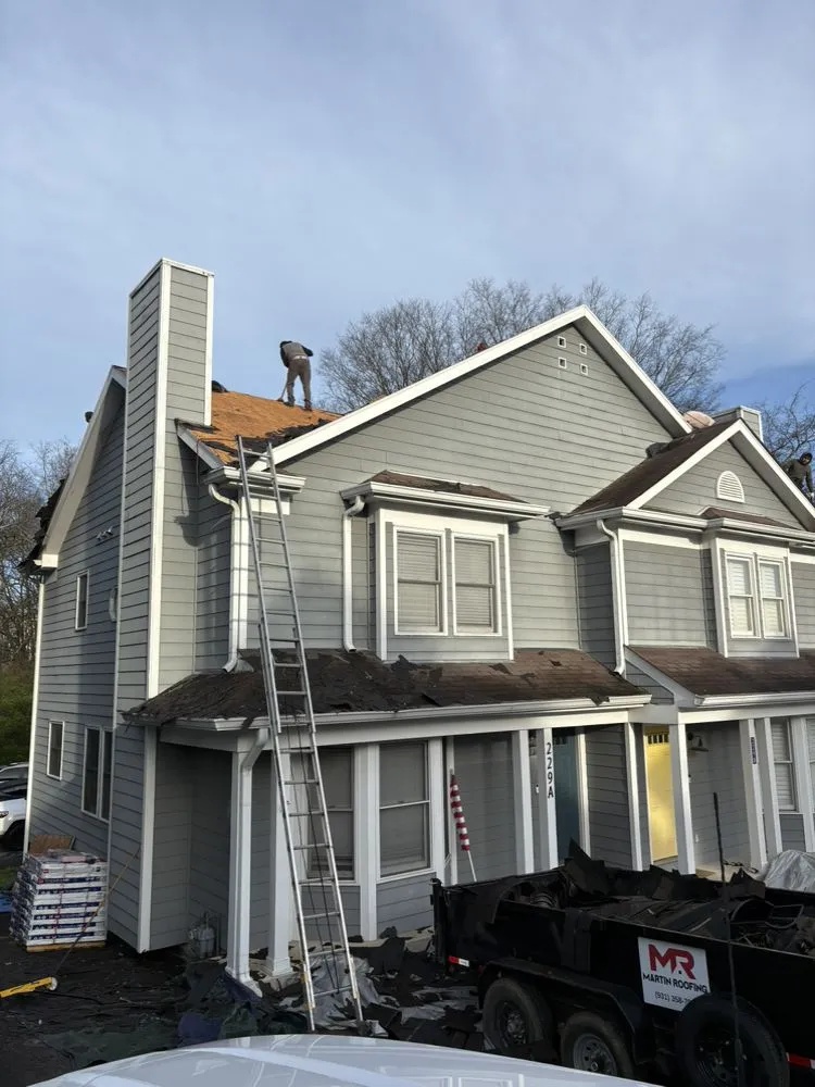 Slide of Martin Roofing Services