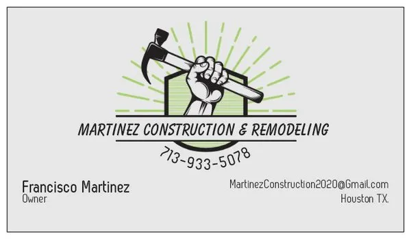 Martinez Construction & Remodeling Logo