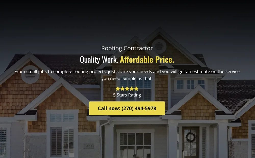 Slide of Martinez Construction