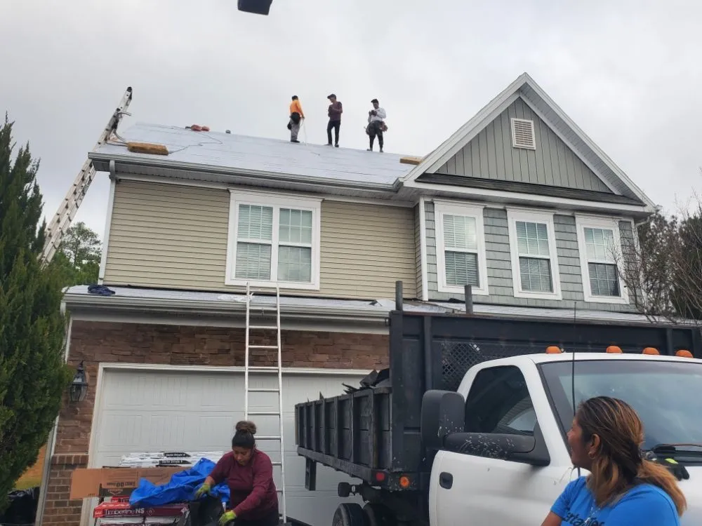 Slide of Martinez roofing