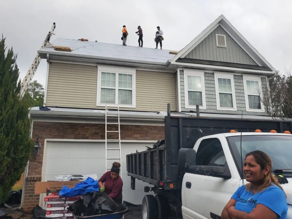 Slide of Martinez roofing