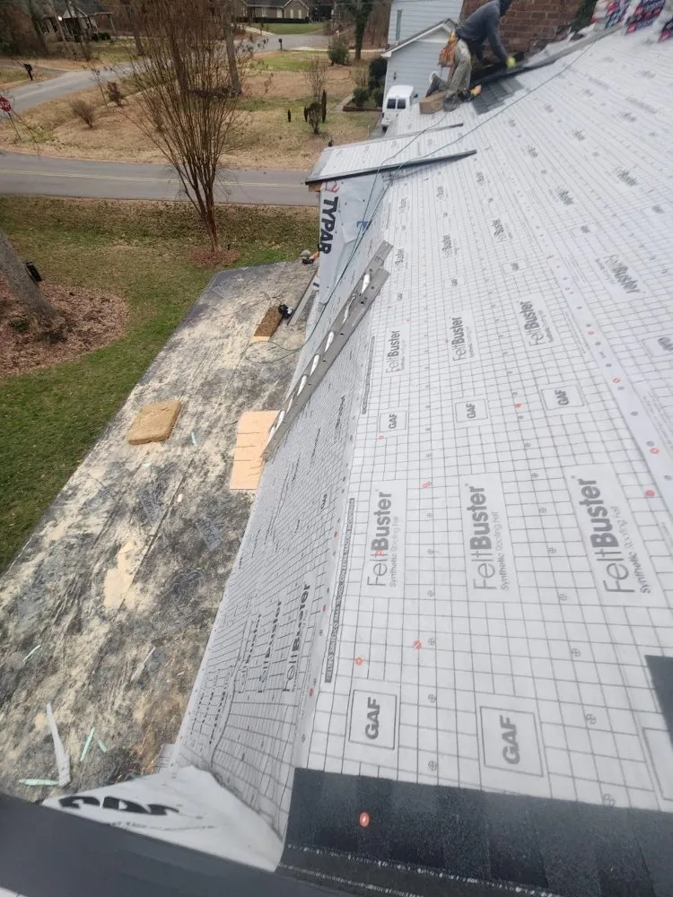 Slide of Martinez roofing