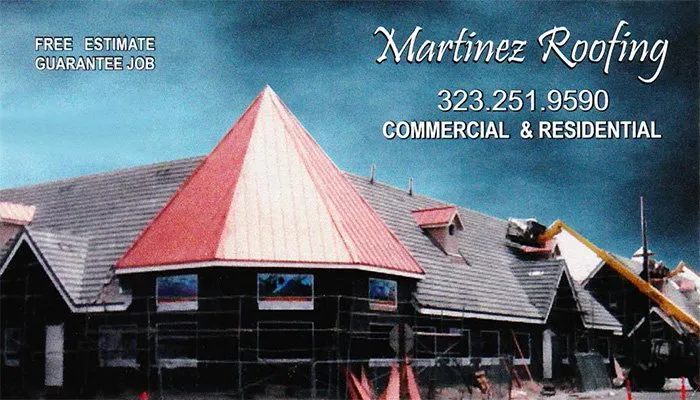 Slide of Martinez Roofing