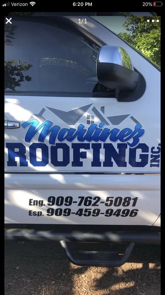 Slide of Martinez Roofing