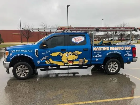 Martin's Roofing Dog