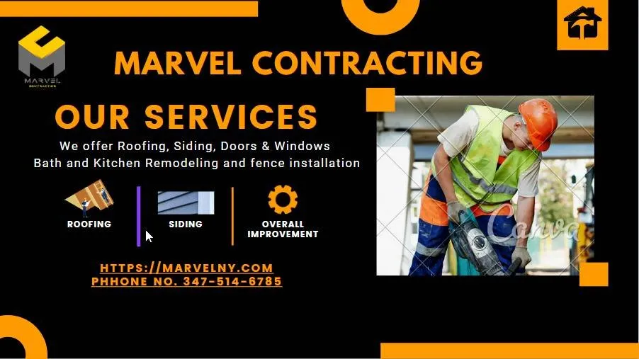 Slide of Marvel Contracting