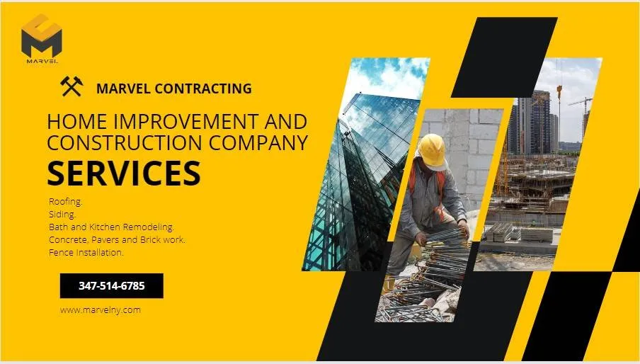 Slide of Marvel Contracting