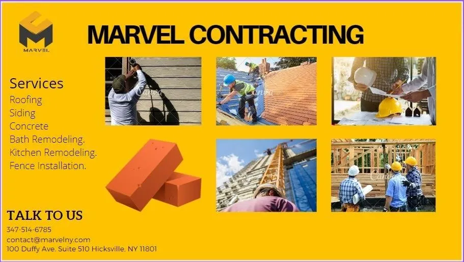 Slide of Marvel Contracting