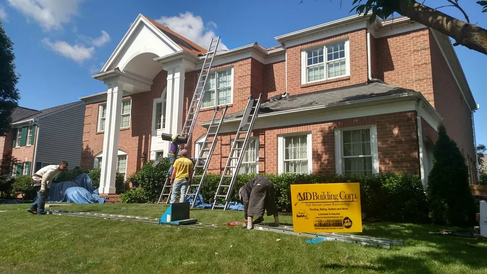 Licensed roof inspection for fast service across Lutherville-Timonium, MD - Maryland Building Corp