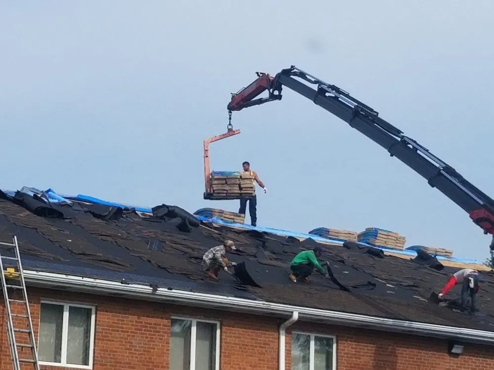 Professional metal roofing installation for residential properties in Lutherville-Timonium, MD by Maryland Building Corp