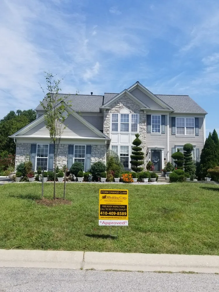 Local shingle roofing service for fast service in Lutherville-Timonium, MD by Maryland Building Corp