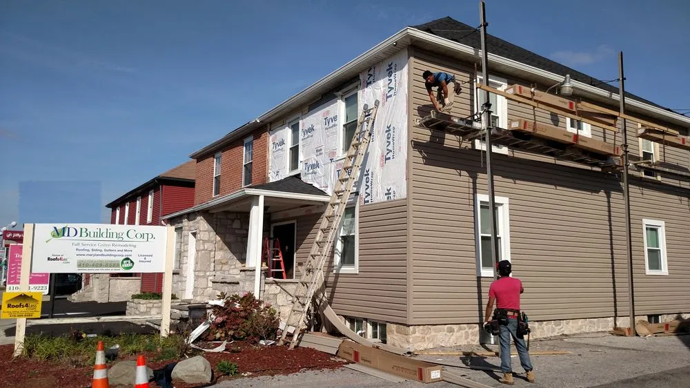 Trusted metal roofing installation same-day service across Lutherville-Timonium, MD - Maryland Building Corp