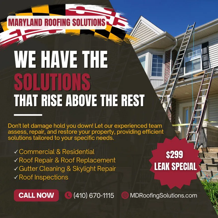 Slide of Maryland Roofing Solutions