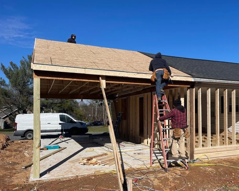 Local roof installation after storm damage in Woodbine, MD by Maryland's Best Remodeling