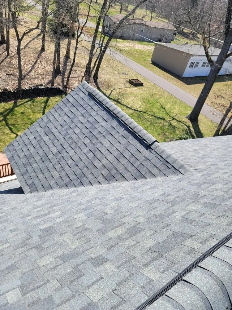 Professional shingle roofing service in West Farmington, OH by Mas Construction And Roofing