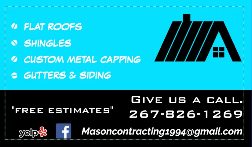 Slide of Mason contracting