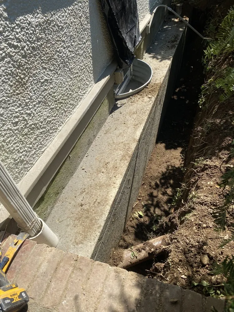 Slide of Mass-wide masonry and waterproofing