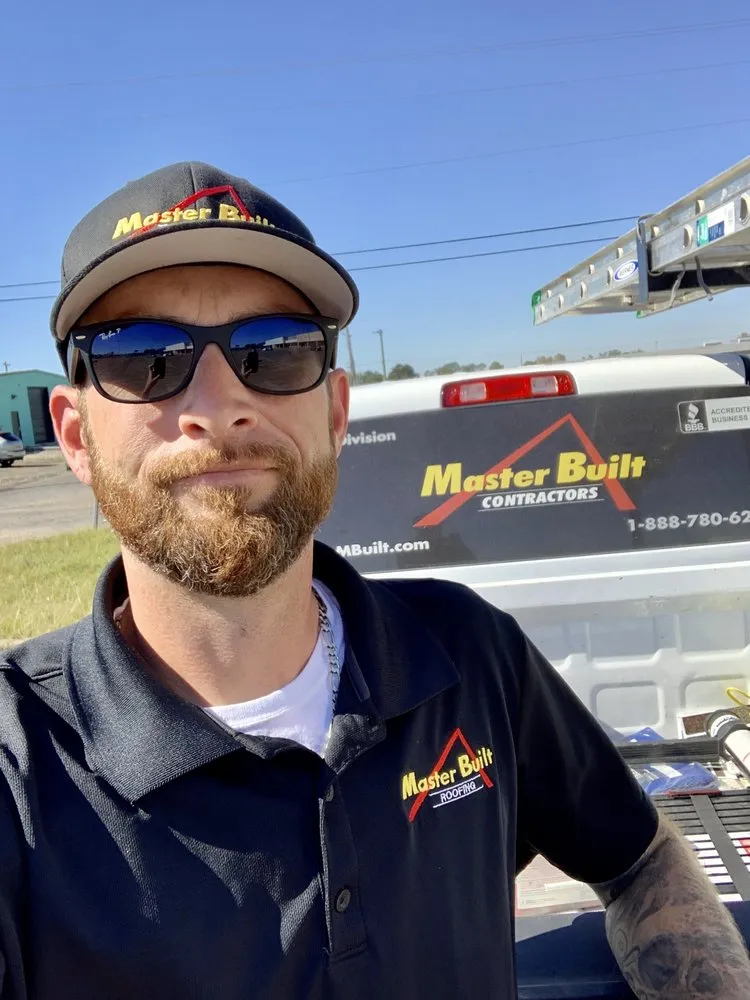 Slide of Master Built Roofing