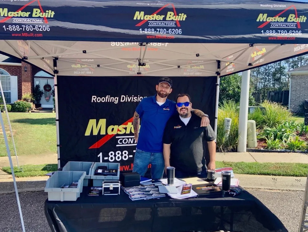 Slide of Master Built Roofing