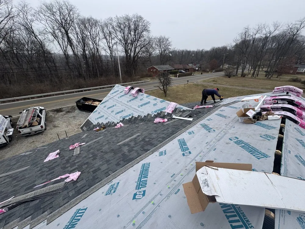 Slide of Master Roofers