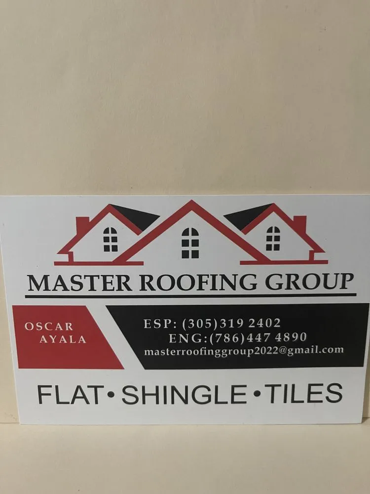 Slide of Master Roofing Group