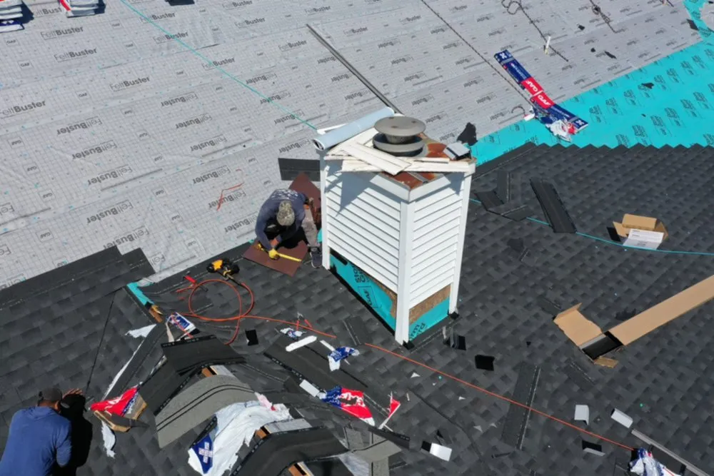 Slide of Master Roofing