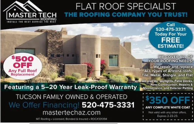 Slide of Master Tech Roofing