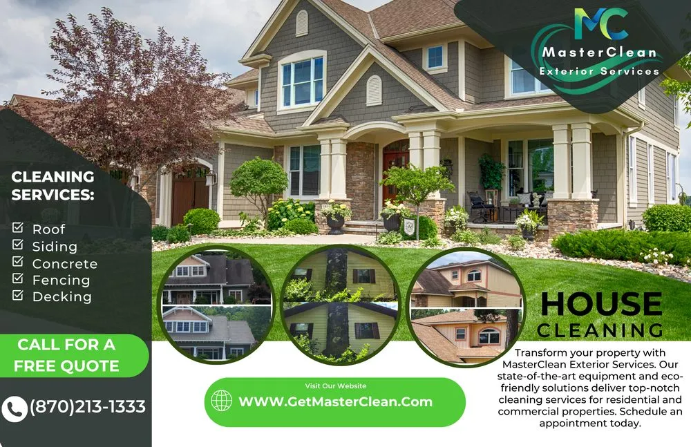 Licensed roof replacement for fast service in Drasco, AR by MasterClean Exterior Services