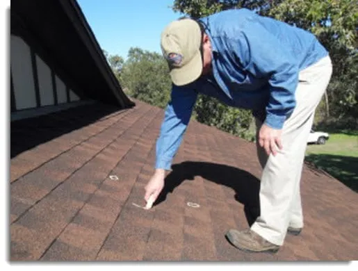 Emergency roof inspection in Perrin, TX by Mastercraft Roofing