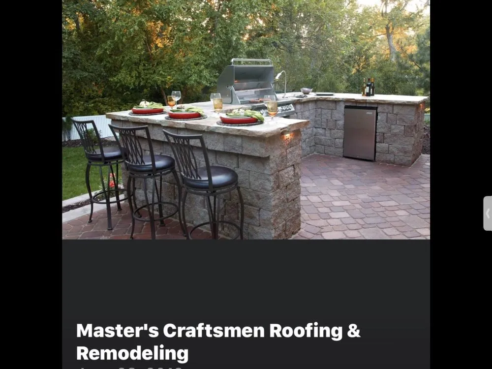 Slide of Master's Craftsmen Building Remodeling Roofing