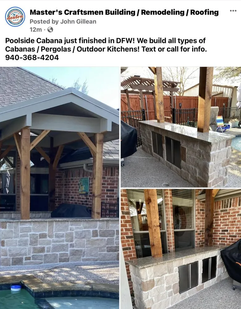 Slide of Master's Craftsmen Building Remodeling Roofing