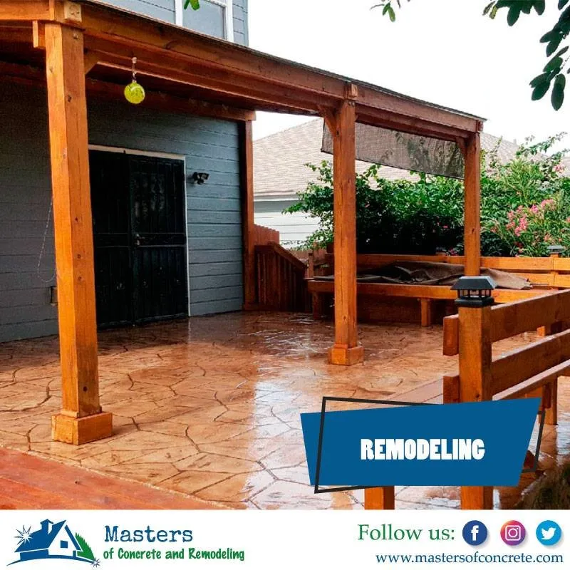 Slide of Masters of Concrete and Remodeling