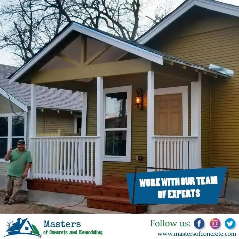 Slide of Masters of Concrete and Remodeling