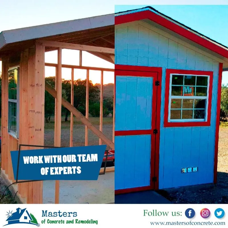 Slide of Masters of Concrete and Remodeling