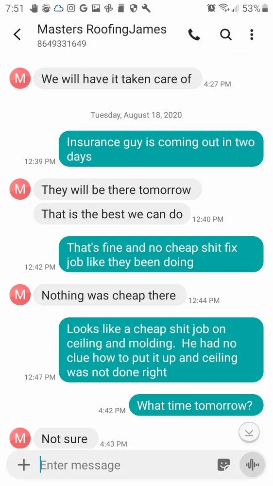 Slide of Masters Of Roofing