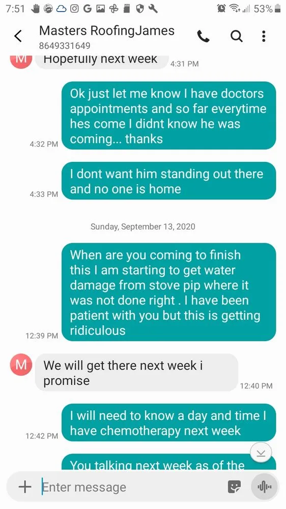 Slide of Masters Of Roofing