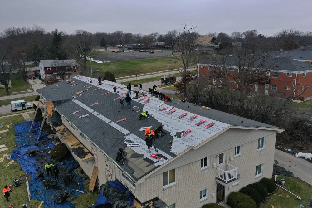 Slide of Masters Roofing