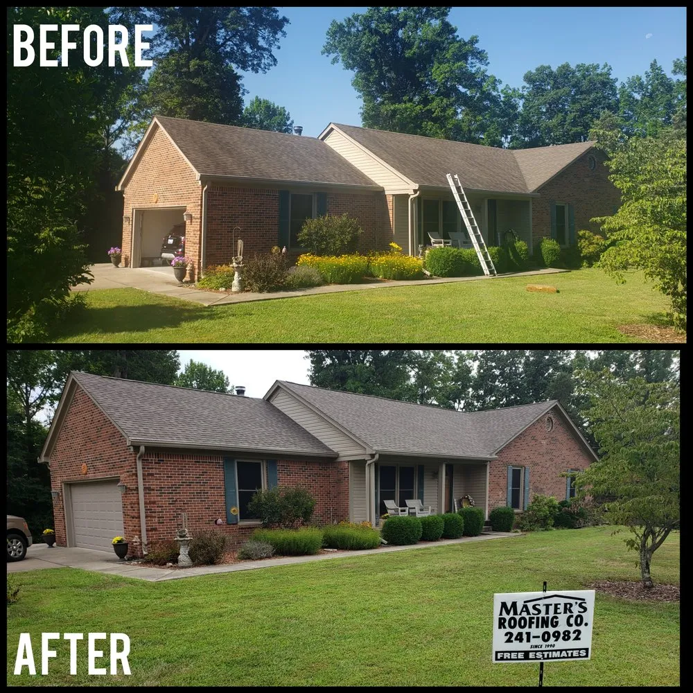 Slide of Masters Roofing