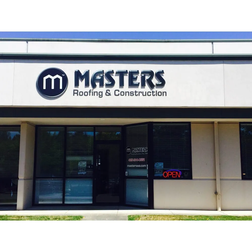 Slide of Masters Roofing
